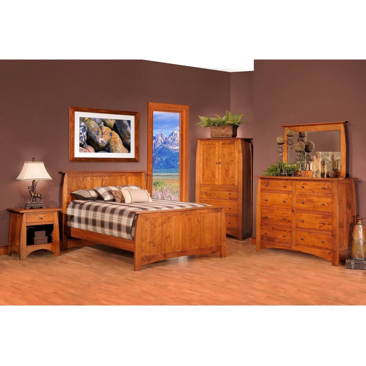 Millcraft Bordeaux Armoire - Image 3