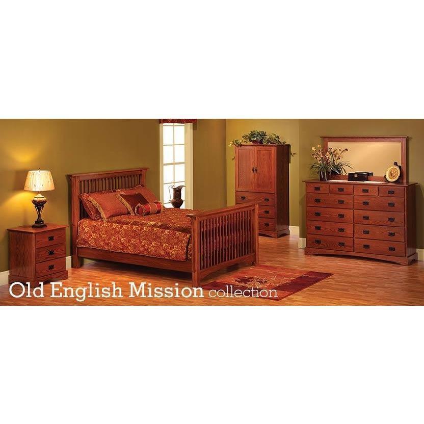 Millcraft Old English 72" Dresser w/ Optional Mirror - Image 4