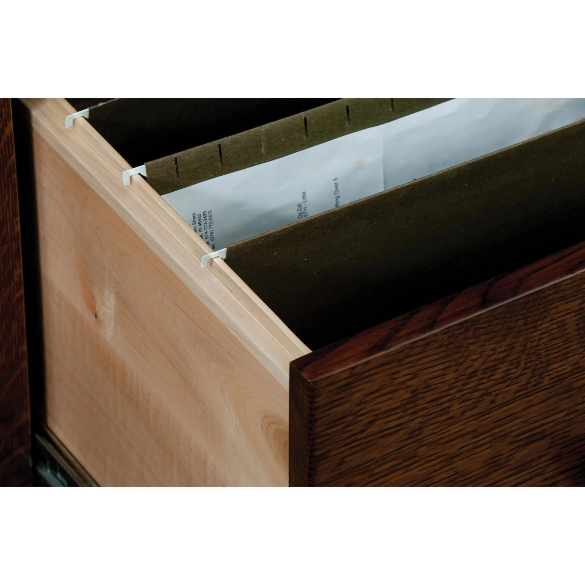 QW Amish Artesa 2 Drawer File - Image 3
