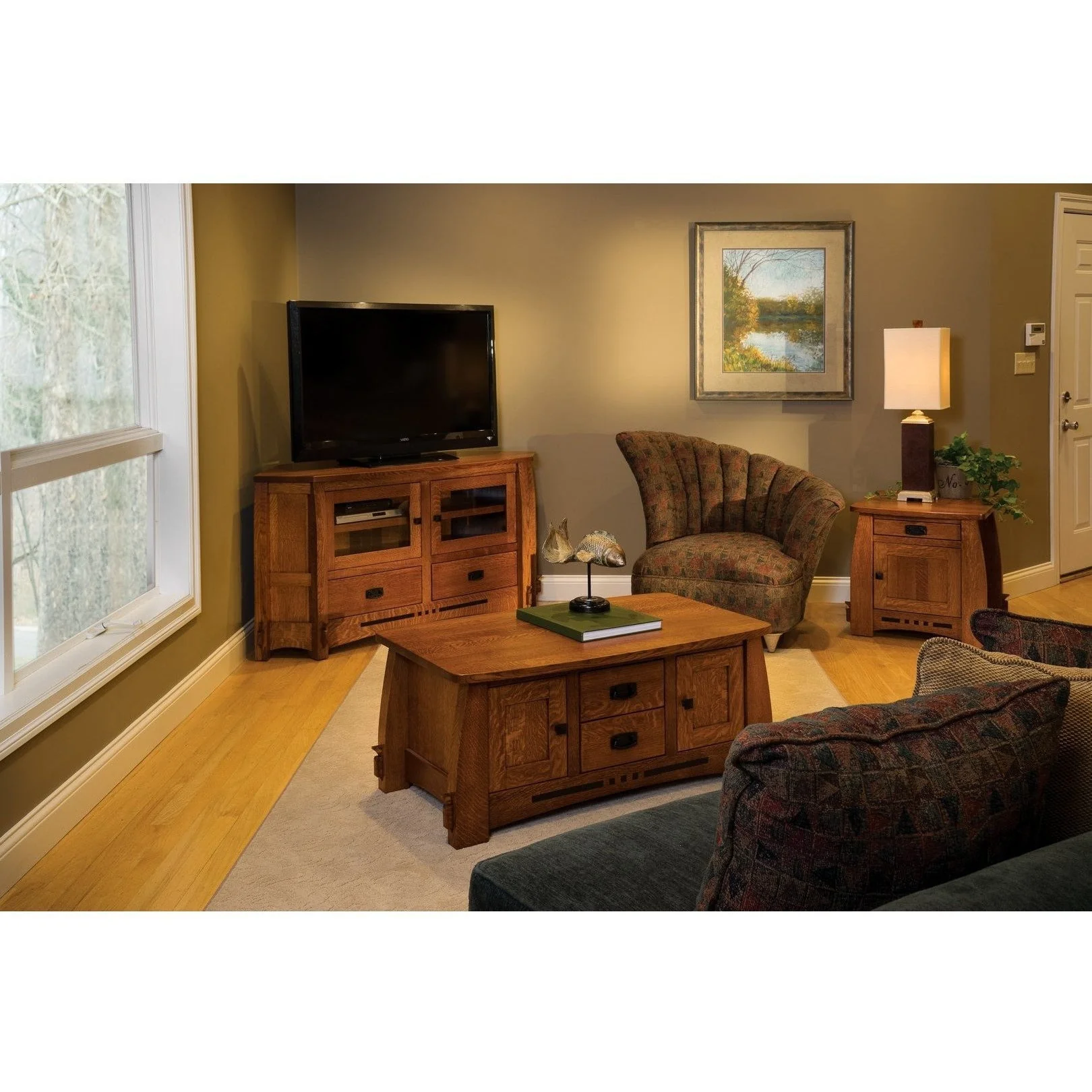QW Amish Colebrook End Table - Image 3