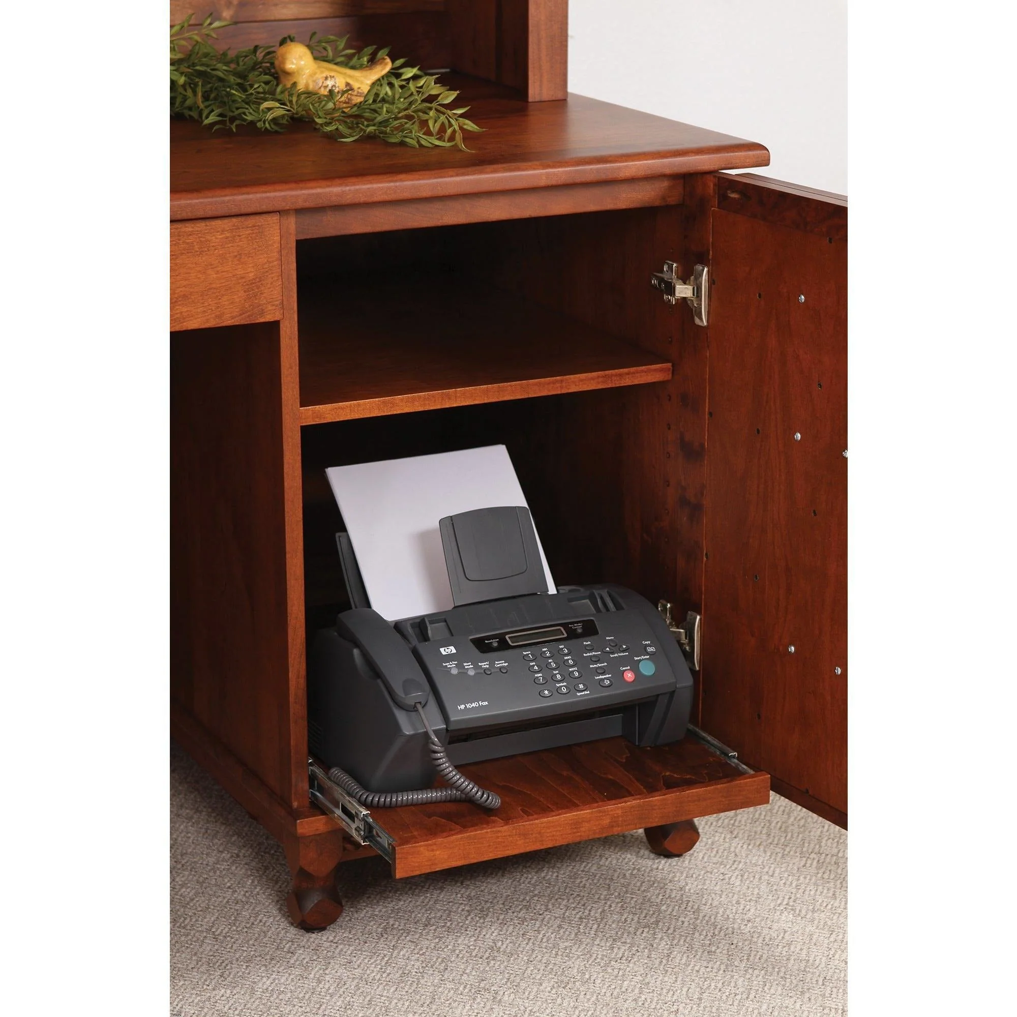 QW Amish Henry Stephen's Wall Desk with Optional Hutch - Image 7
